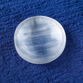 Pedras naturais selenita placa, redondo cristal tigela, Reiki cura, meditação, decoração